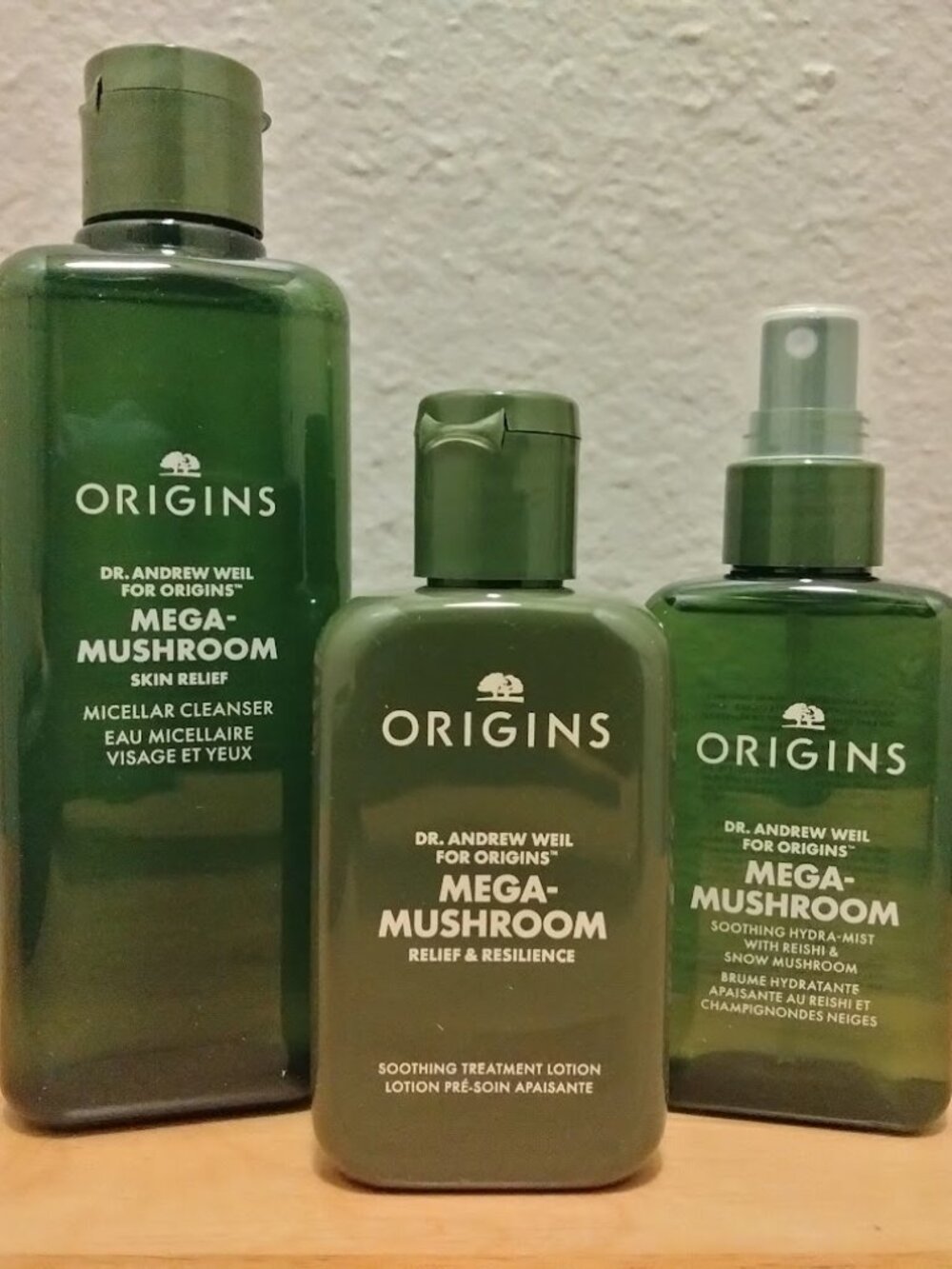 Origins Mega Mushroom 3-piece Skincare Bundle
